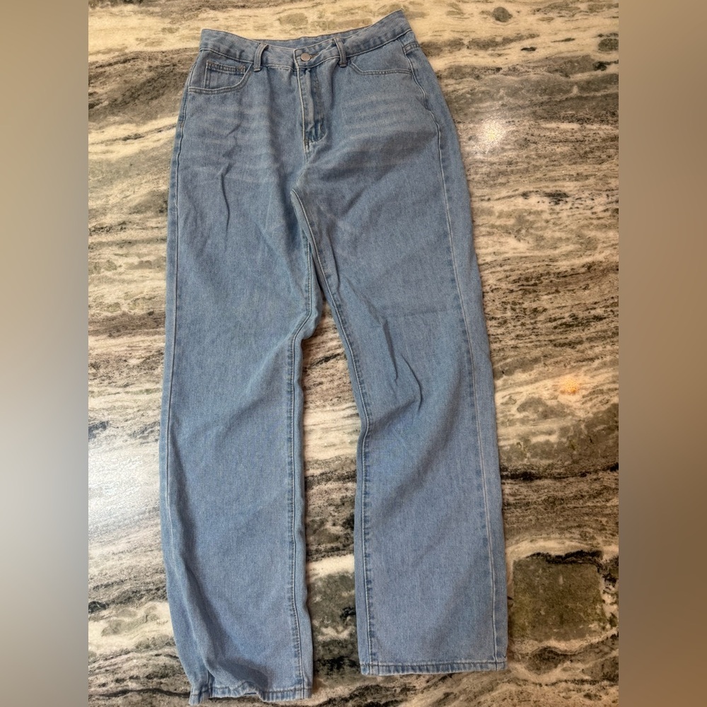Women’s Straight Leg High-Rise Jeans Size Large Tall